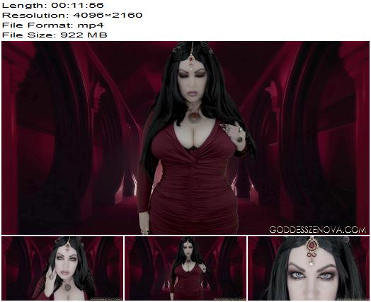 Goddess Zenova  Dark Goddess JOI preview