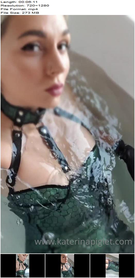 Katerina Piglet  Its So Nice To Lie In Latex In The Bathroom preview