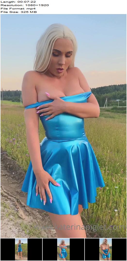 Katerina Piglet Last Piece With Blue Dress preview