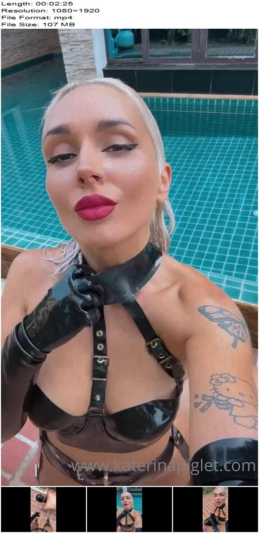 Katerina Piglet With Me You Will Only Be On Your Knees preview