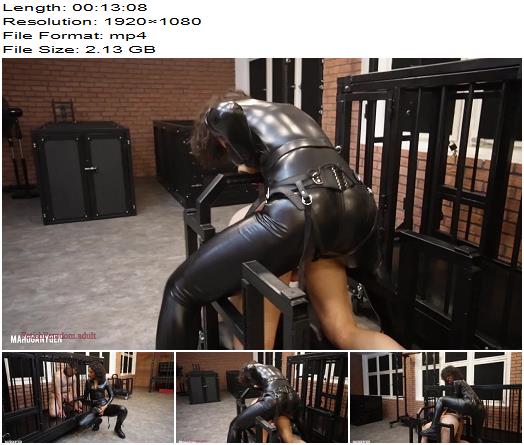 MahoganyQen  SexSlave Fucking in Sexy Leather Catsuit preview