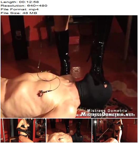 Mistress Dometria  Boot Torture preview