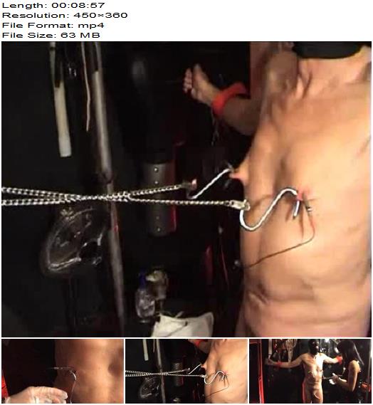 Mistress Dometria  Industrial Nipple Torture Part 1 preview