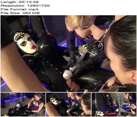 Queens of Kink  Rubber Dolls in Bondage  Fetish Liza and Madam C preview