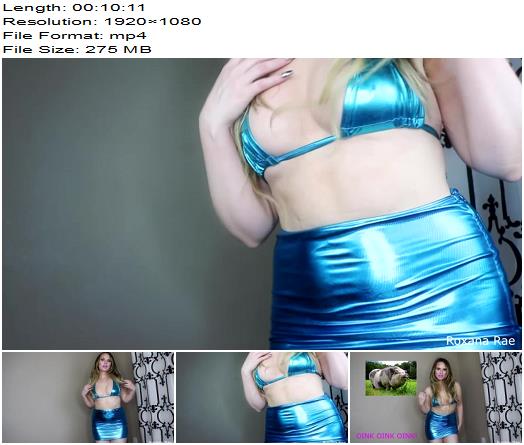 Roxana Rae  I x27 ll make a little pig preview