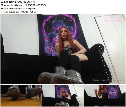 SadisticQueen  Cum For My Dirty Ugg Boots JOI preview