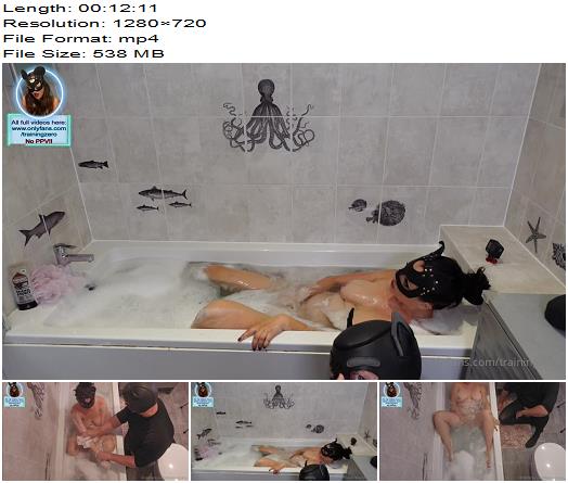 Training Zero  Mistress Makes Slave Enjoy Her Bathwater preview