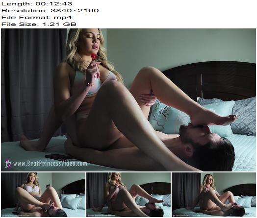 Brat Princess 2  Nika  Foot Worshipping Beta Boy Learns his Role as Beta 4K preview