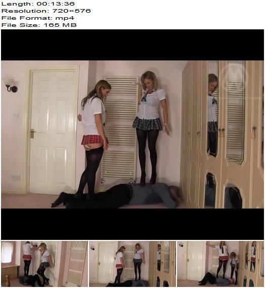 Mistress Nikki Whiplash  Trampled By Schoolgirls in Louboutins preview