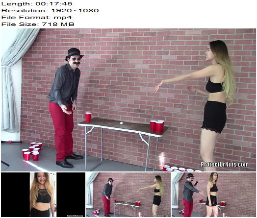 Protect Ur Nuts  Universe Ballbusting  Liana  Nutshot Beerpong preview