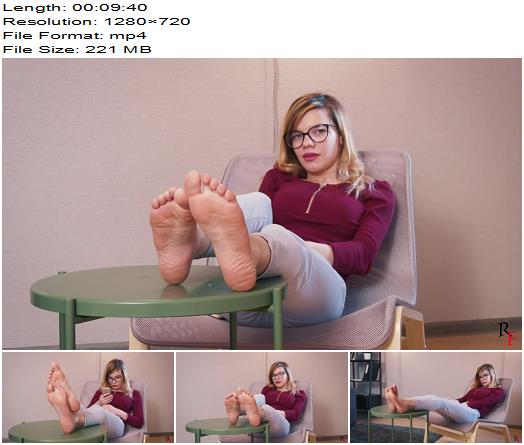 RF MOVIES RF STUDIO PRODUCTION TICKLING IN RUSSIA  Zaraza Shows Her Sexy Feet preview