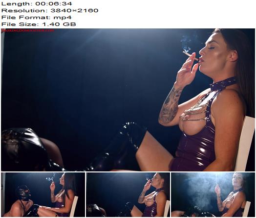 Smoking Domination  Eliza Wilde Corks 100s Smoking Domination 4K preview