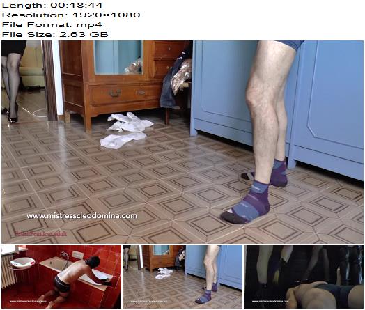 Cleo Domina  The Villa of the Dominatrixes  Cleaning in the Villa  Cleo edition preview