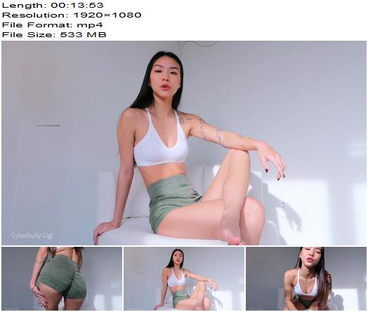 Cyberbully Gigi  Gym Brat Tease preview