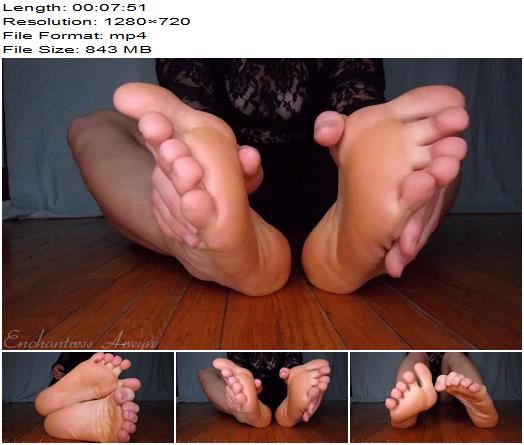 Enchantress Arwyn  Scrunching Feet JOI preview