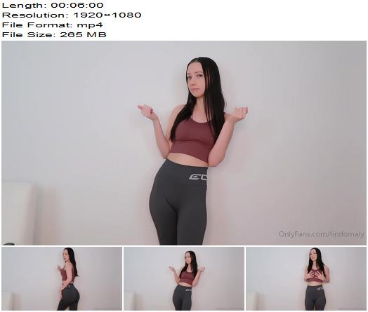 Goddess Alyssa  Legging Locktober DAY 24 fitness test Lets get physical preview