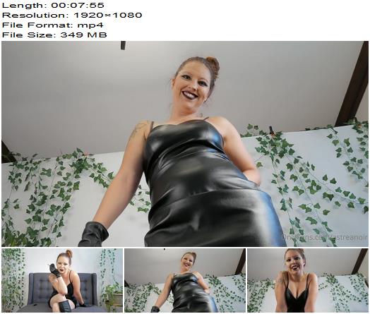 Goddess Astrea Noir  Leather Goddess Makes You Her AssLicking Ash Tray preview