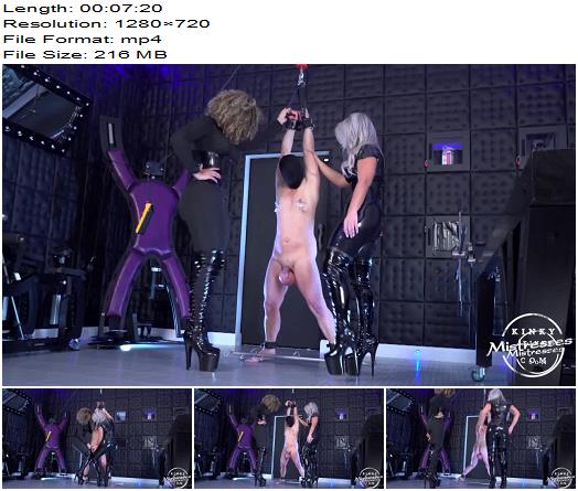 KinkyMistresses  A CBT Guy for Mistress Sophie And Her Friend Jill D Vill  Mistress Sophia preview