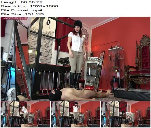 Lady Scarlet  Poor pony but good doormat preview