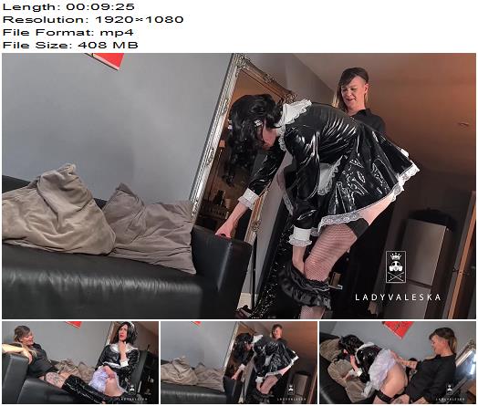 Lady Valeska  Sissy Fucks Boots  Goth Domme Fucks Sissy preview