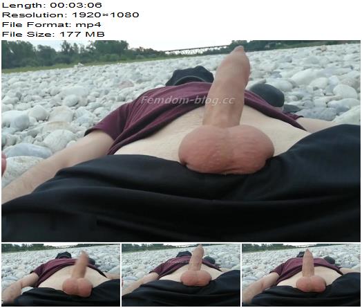 Lady Witch  Outdoor cock slapping  Schiaffi al cazzo allaria aperta preview