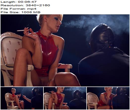 LouLou  chain smoking corks while dominating her slave preview