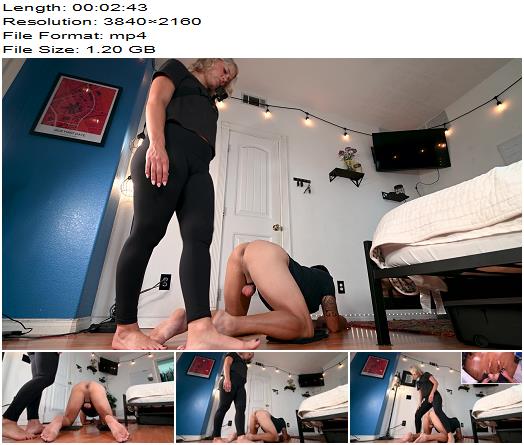 MistressAlexT  Dom Punishes Submissive CBT Kicking Full Balls In Chastity preview