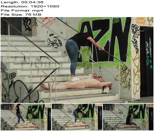 Mistress Luciana  Luciana di Domizio  Trampling On The Stairs preview