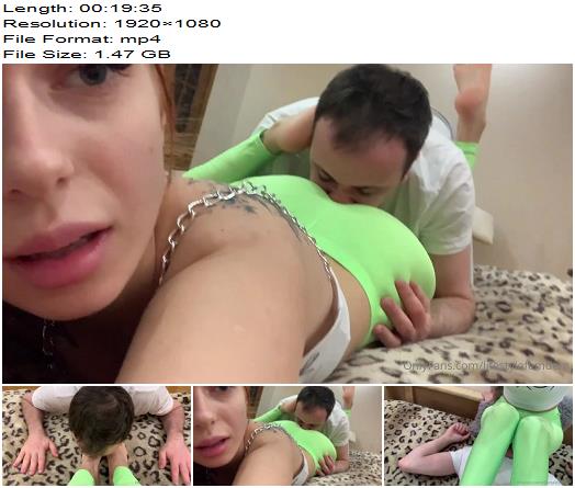 Petite Princess FemDom  Lifestyle Femdom Part 2 Kira In Green Yoga Pants preview