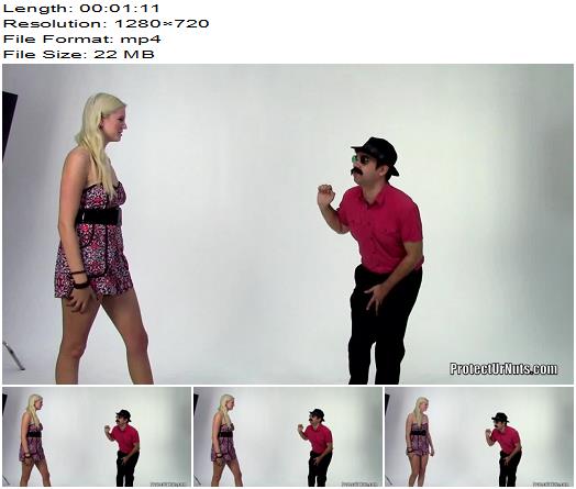 Protect Ur Nuts  Universe Ballbusting  Stephanie on Animal Testing preview