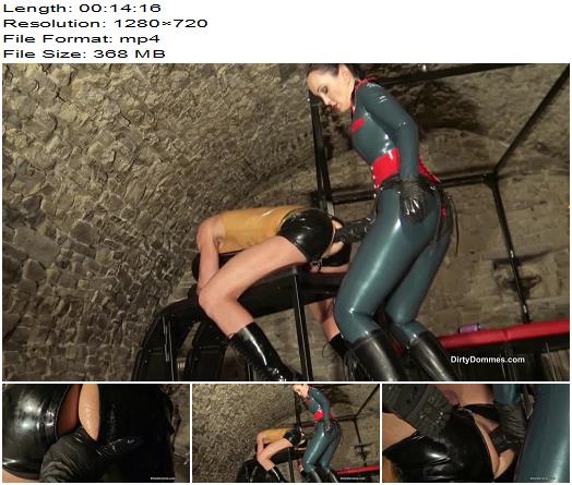 Queens of Kink  BBC for my rubber gimp Starring Fetish Liza preview