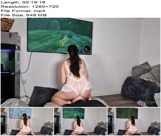 TRAININGZERO Miss Raven Facesitting Gamer Girl Time Volume 13 preview