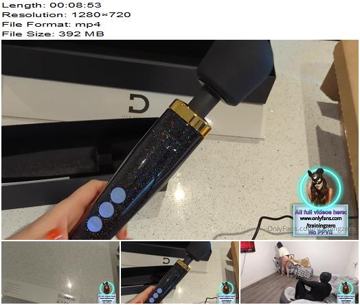 TRAININGZERO Miss Raven My New Vibrator Arrived So I Had To Unbox It A preview