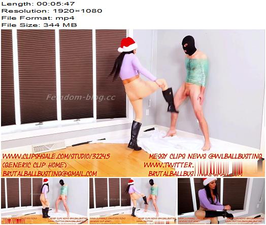 We Love Ballbusting  Princess Crystal  The Holiday Splatterin preview