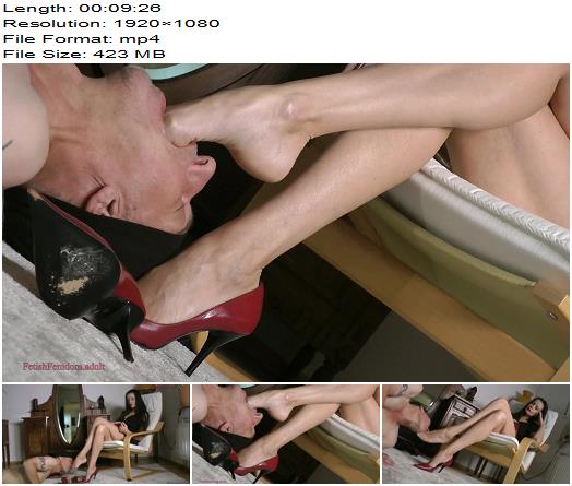 Boot Heel Worship CBT Humiliation  Madame Leonella Worship preview