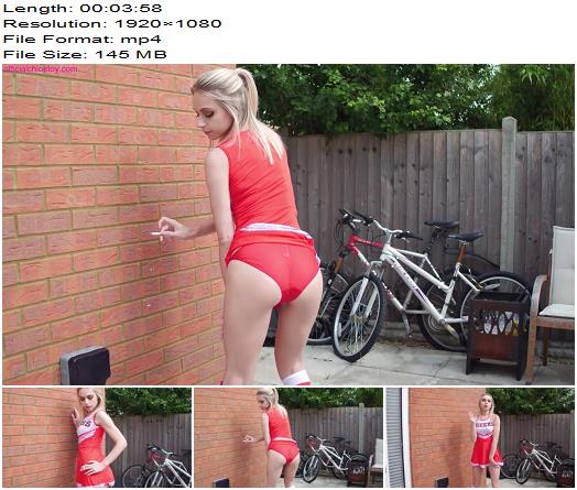 Chloe Toy  Cheerleader Smoking preview