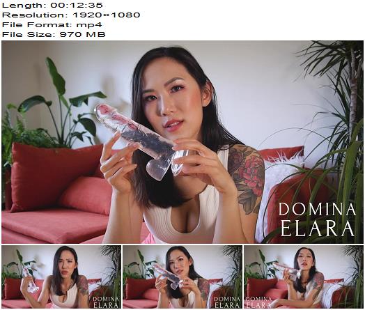 Domina Elara  Girlfriend Discovers Your Dildo preview