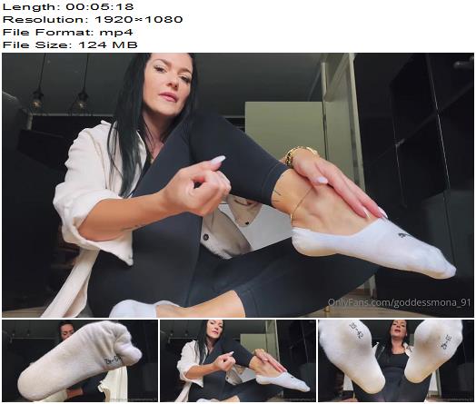 Goddess Mona  Socks Joi With Countdown preview