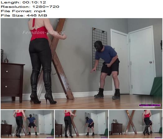 Miss Taylors  Ballbusting Boots Part 1 preview