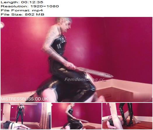 Mistress Bliss Femdom  Back to busting preview