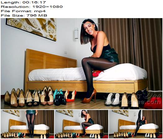 Mistress Dee  PANTYHOSEHEELS HUMILIATION preview