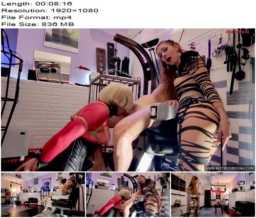 Mistress Regina  reginamilanodom  Slut training blow job Encouraging Real time session recording preview