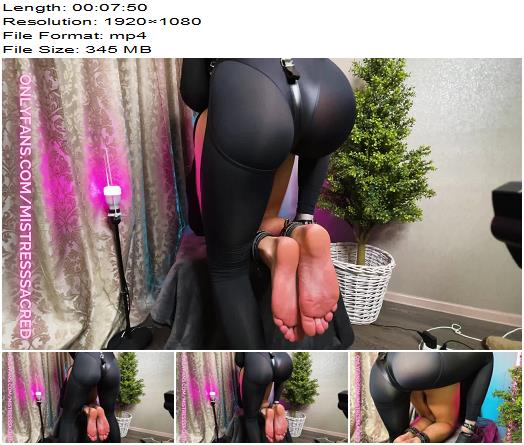 Mistress Sacred  Strapon Fitness in Leggings preview