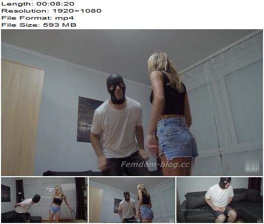 Mistress Tatjana  Ballbusting In Socks preview