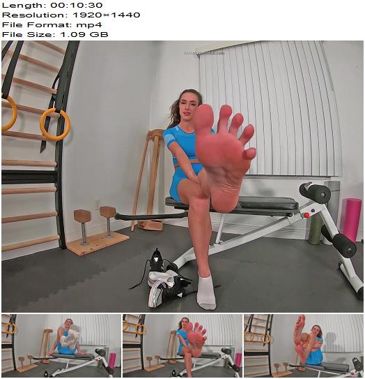 Ama Rio  Sweaty gym socks and soles JOI preview