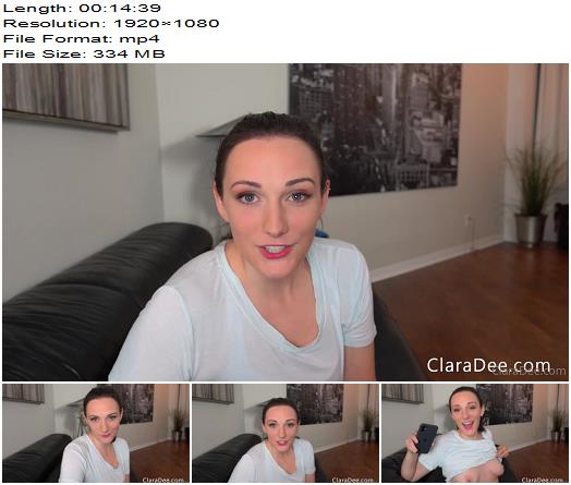 Clara Dee  You Lost a Bet and Have to Eat Your Cum preview