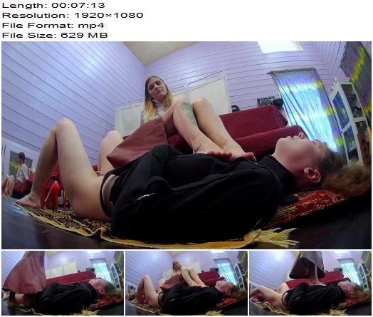 Dirty Priest Femdom Store  Slave is a rug preview