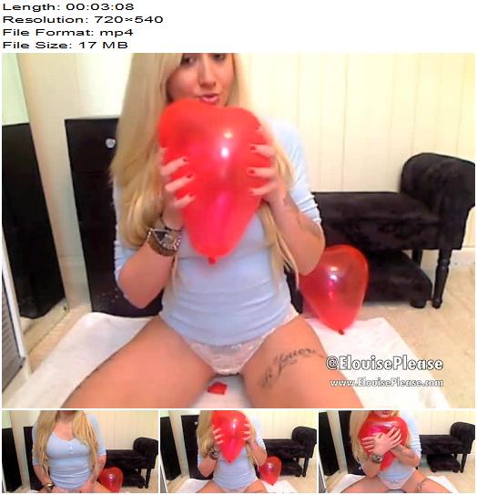 Elouise Please  Heart shaped Balloons POP preview