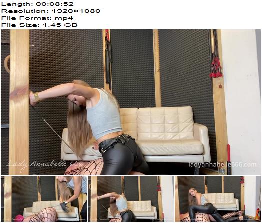 LadyAnnabelle666 PEGGING sucking with caged bitch preview