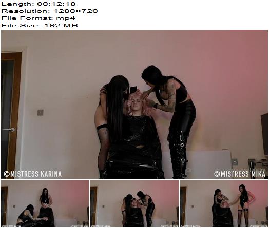 Mistress Karina  Restrained And Feminised feat Mistress Mika preview